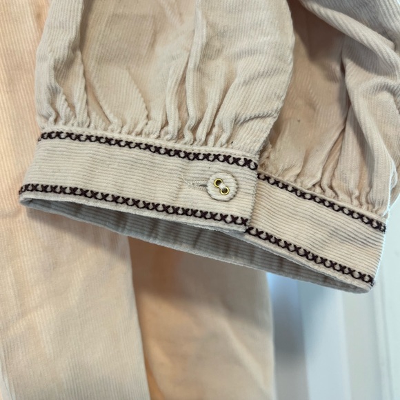 Madewell Embroidered Snowflake Quilt Mini Dress, Harvest Moon, Size 6 NWT - Picture 8 of 9